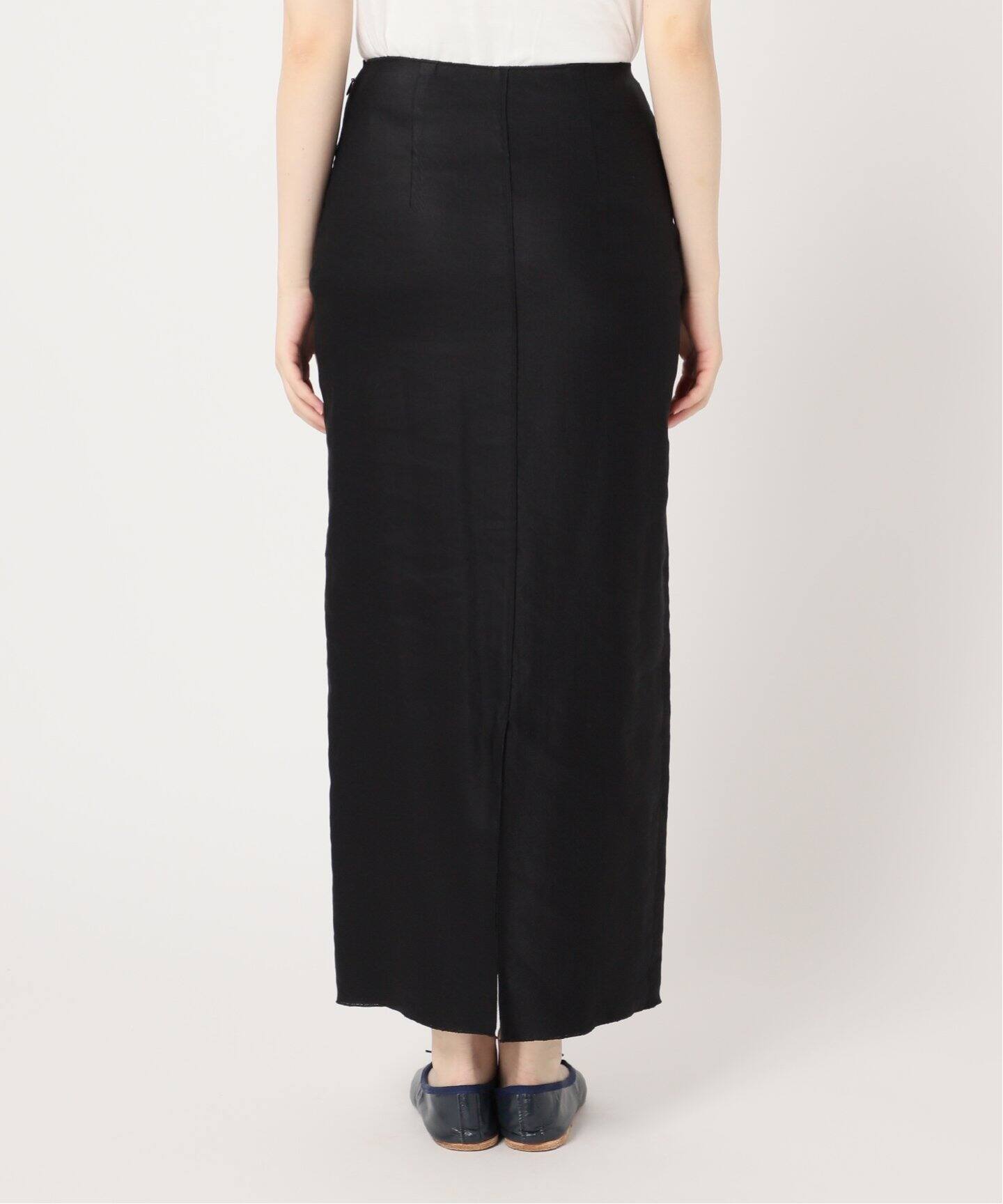 abc バックスリット ストレッチタイトスカート（ロング・マキシ丈  