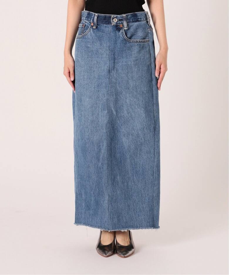 追加》ビジュー デニムスカート（デニムスカート）｜EDIT.FOR LULU  