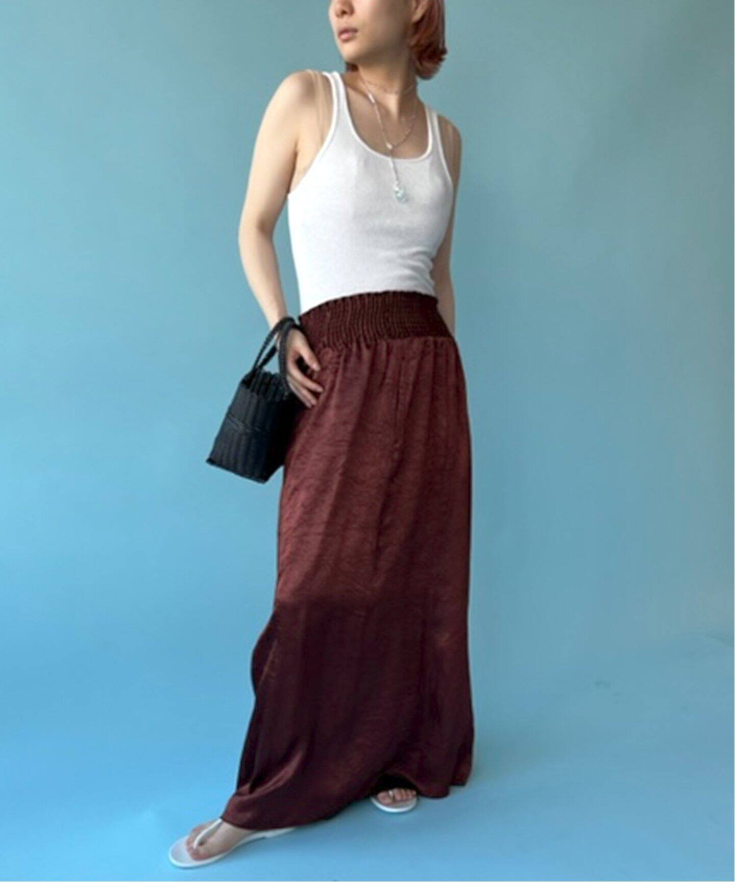 PROVOKE/プロヴォーク】マキシスカート（ロング・マキシ丈スカート  