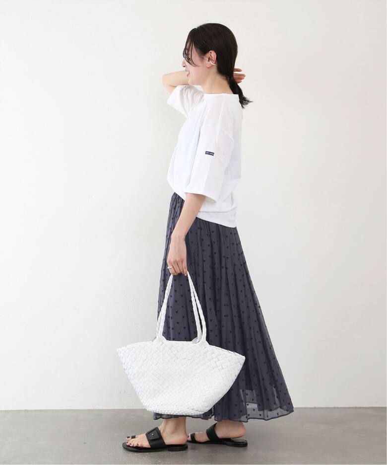 追加》フロッキープリントスカート（ロング・マキシ丈スカート）｜IENA  