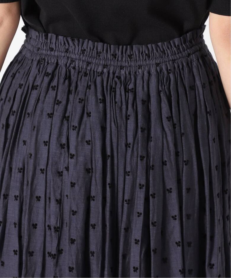 追加》フロッキープリントスカート（ロング・マキシ丈スカート）｜IENA  