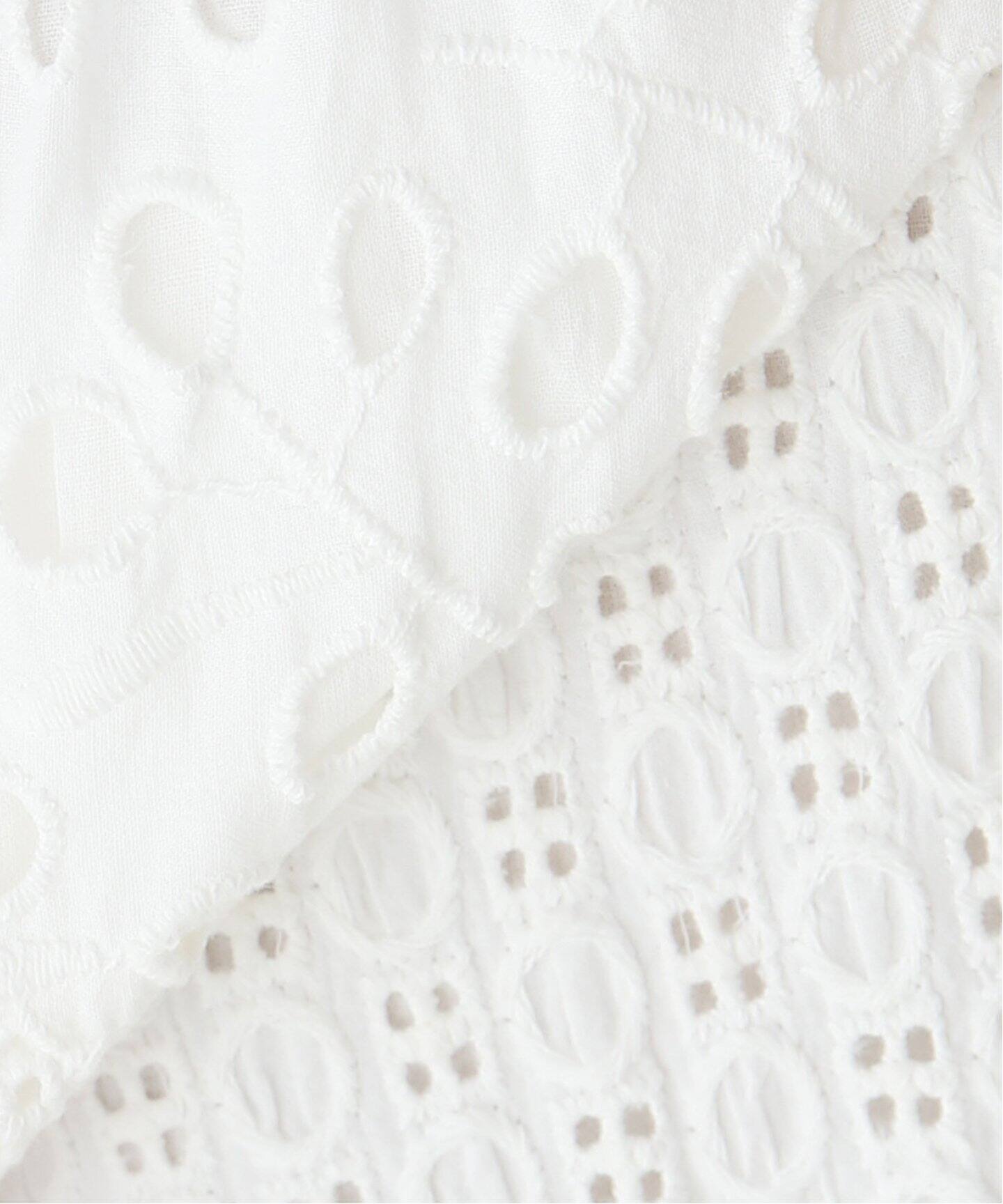 コットンレースティアードスカート（ロング・マキシ丈スカート）｜IENA  