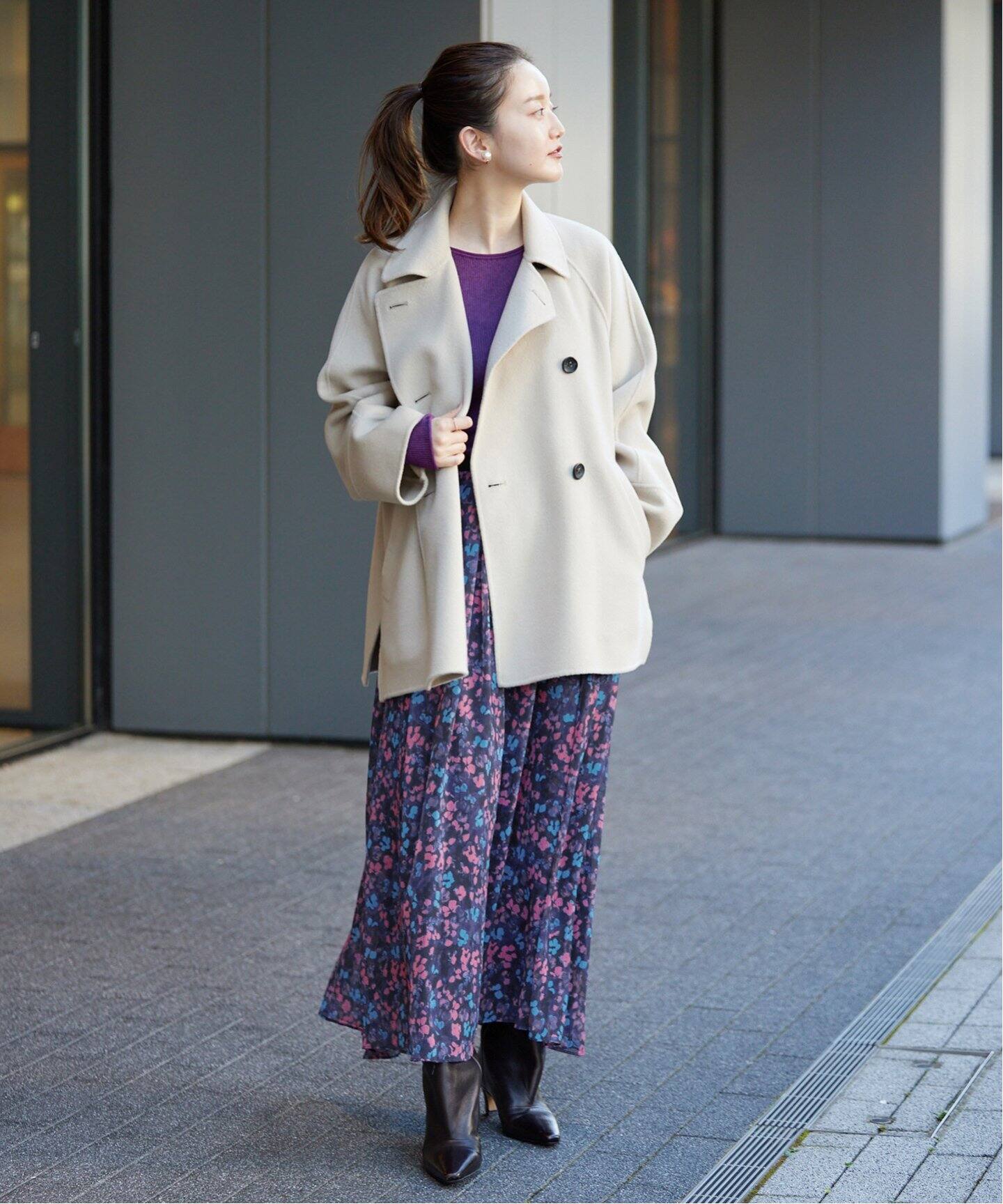 DEVEAUX ランダムヘム プリントスカート（その他スカート）｜IENA  