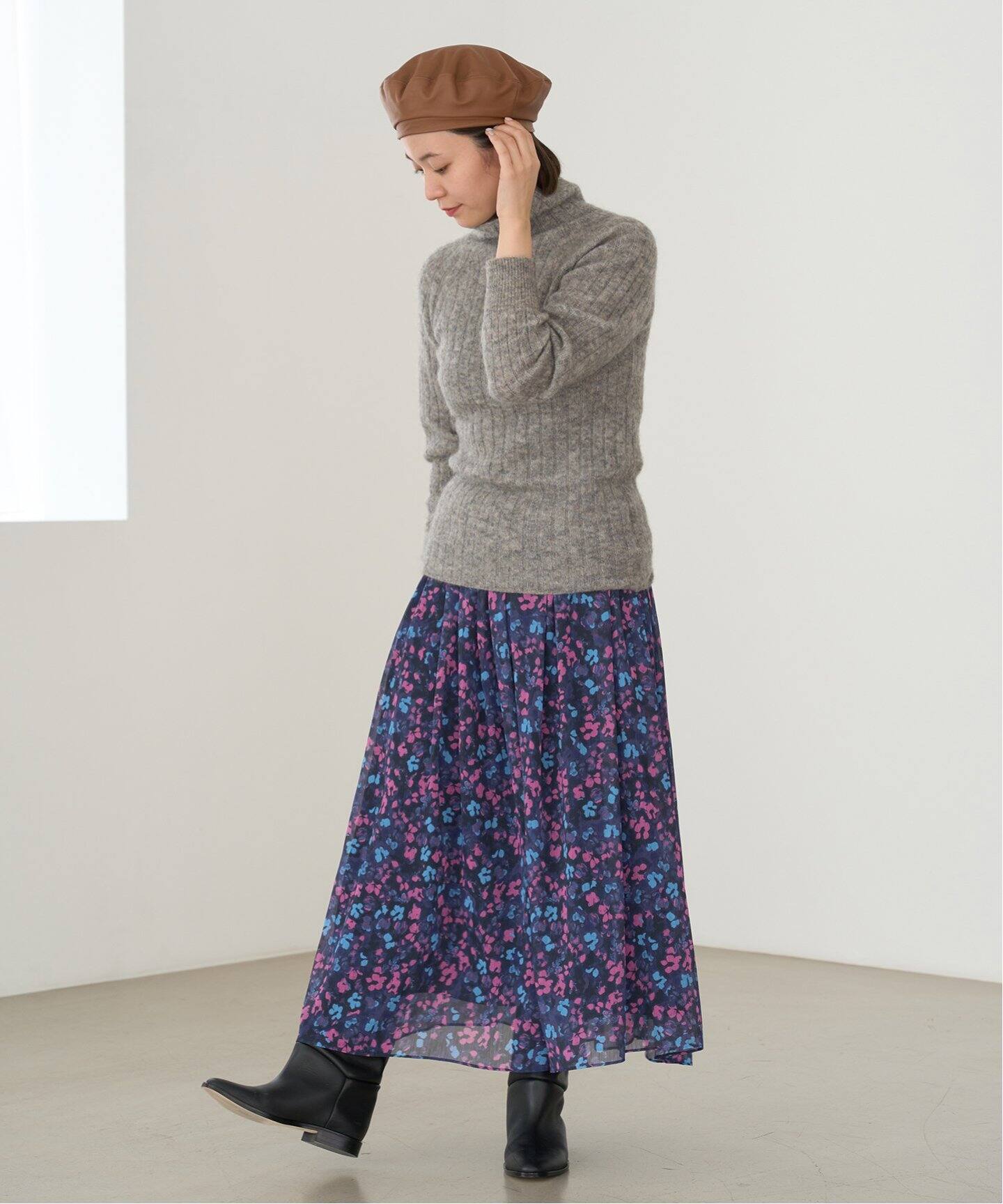 DEVEAUX ランダムヘム プリントスカート（その他スカート）｜IENA  