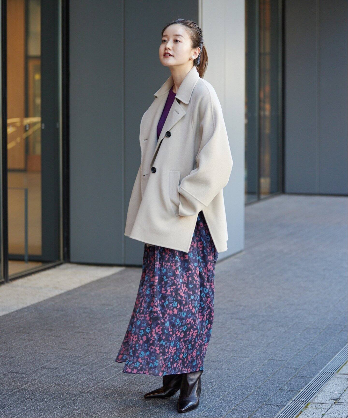 DEVEAUX ランダムヘム プリントスカート（その他スカート）｜IENA  