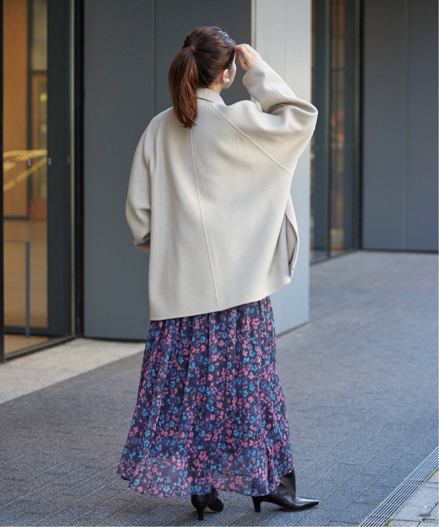 DEVEAUX ランダムヘム プリントスカート（その他スカート）｜IENA  