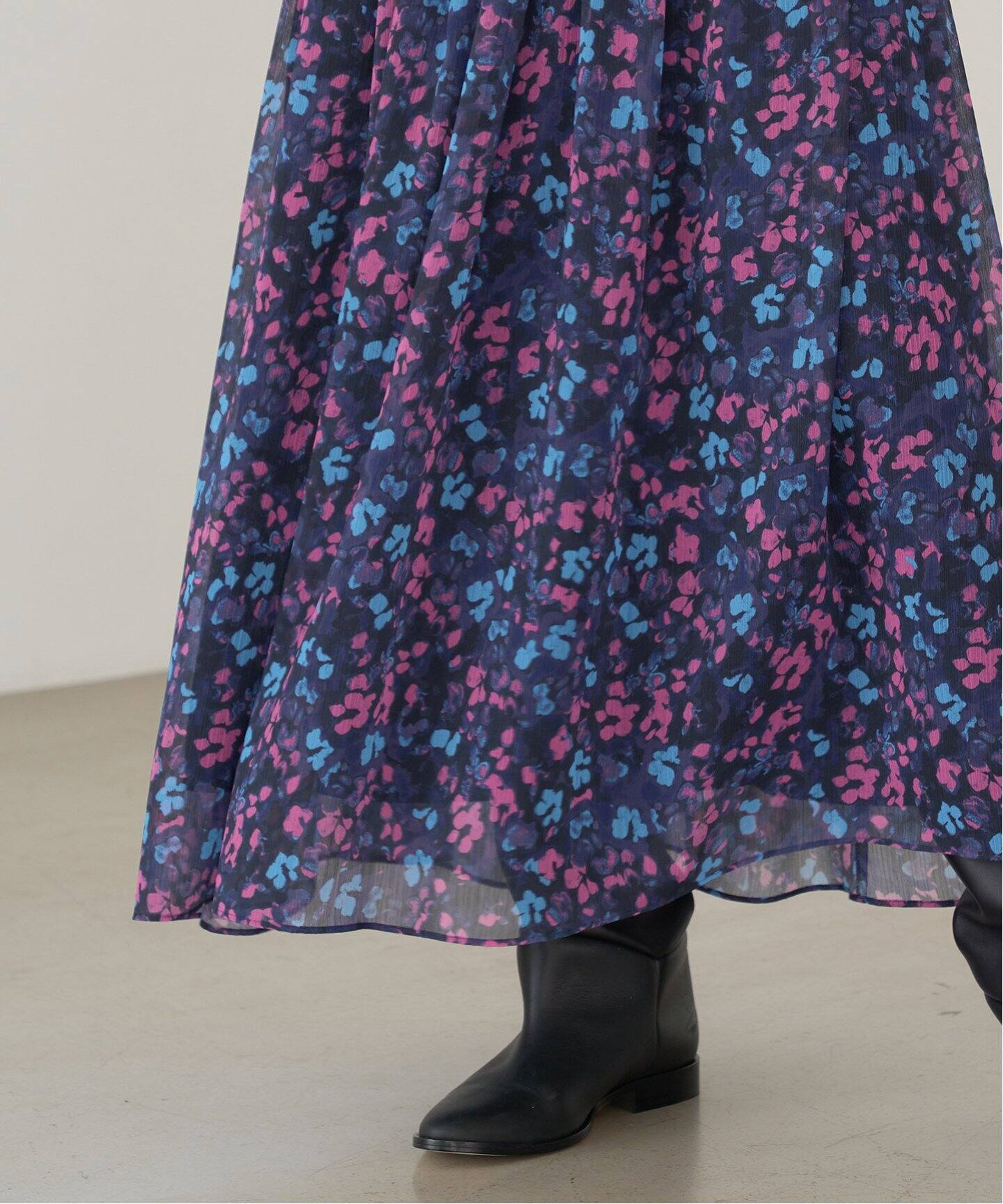 DEVEAUX ランダムヘム プリントスカート（その他スカート）｜IENA  