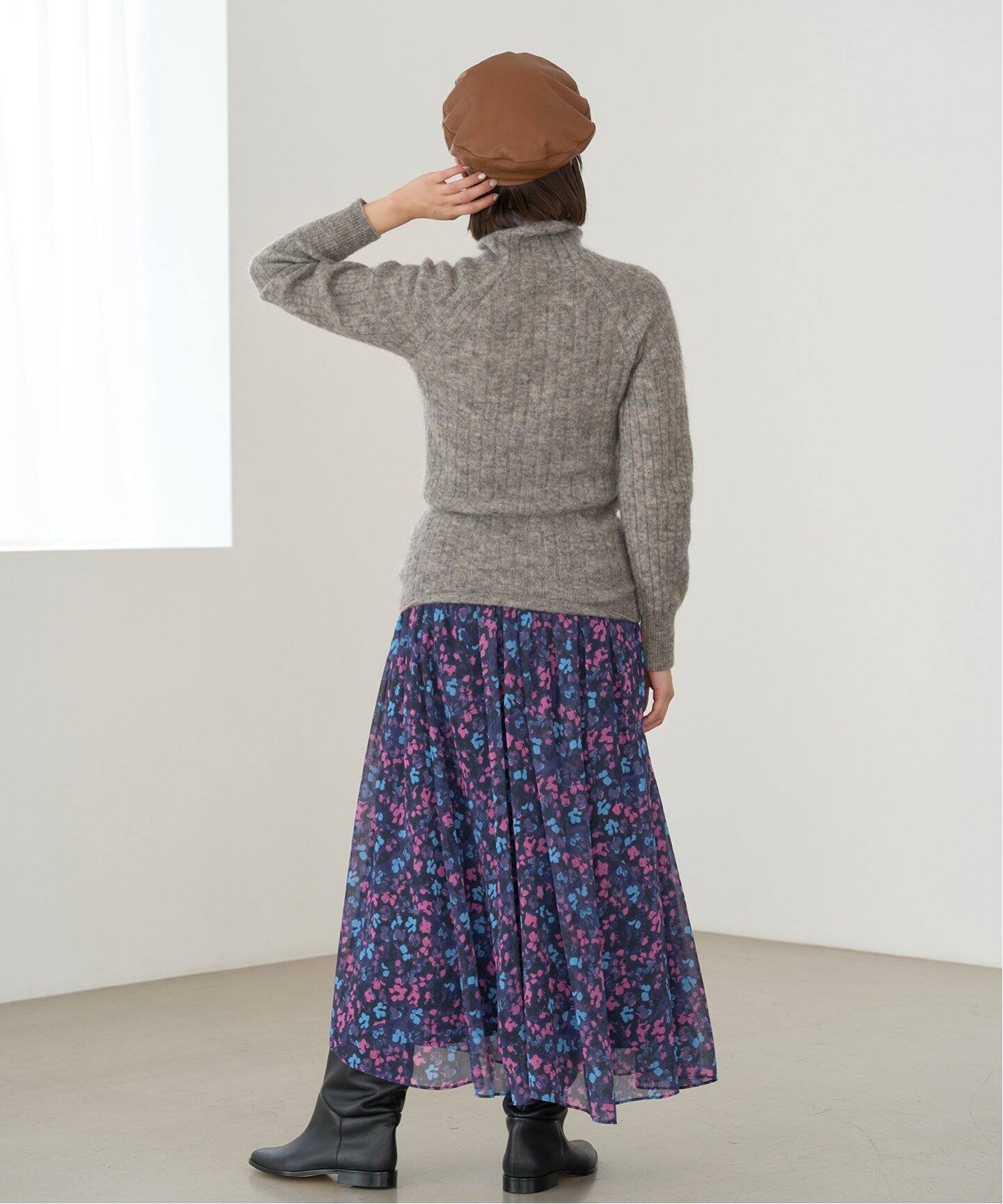 DEVEAUX ランダムヘム プリントスカート（その他スカート）｜IENA  