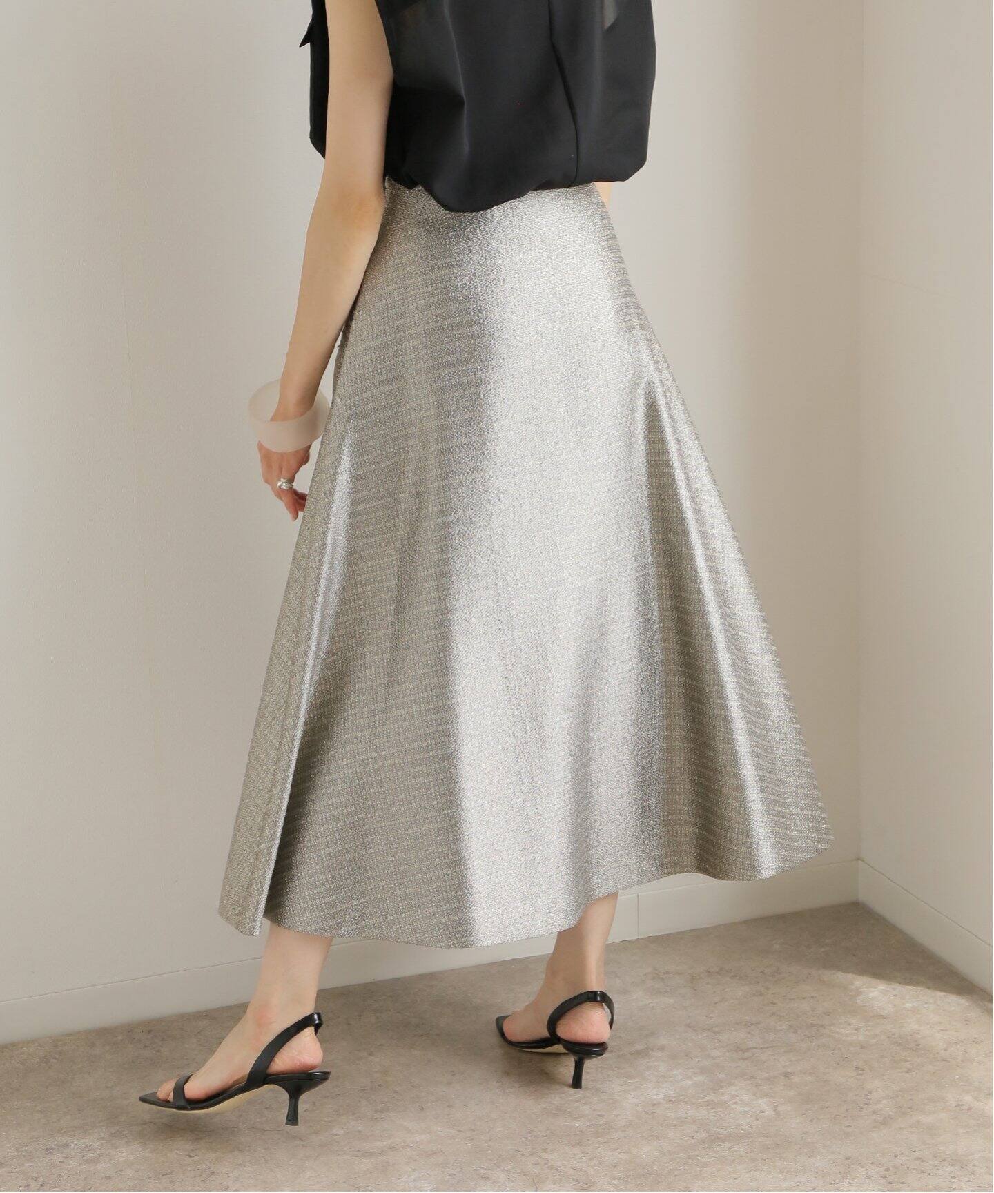 ラメツイード フレアスカート（その他スカート）｜IENA（イエナ）の  