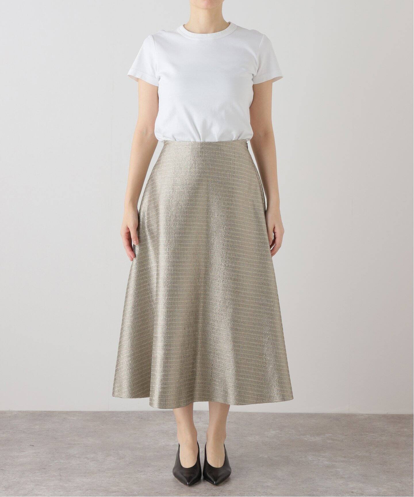 ラメツイード フレアスカート（その他スカート）｜IENA（イエナ）の  