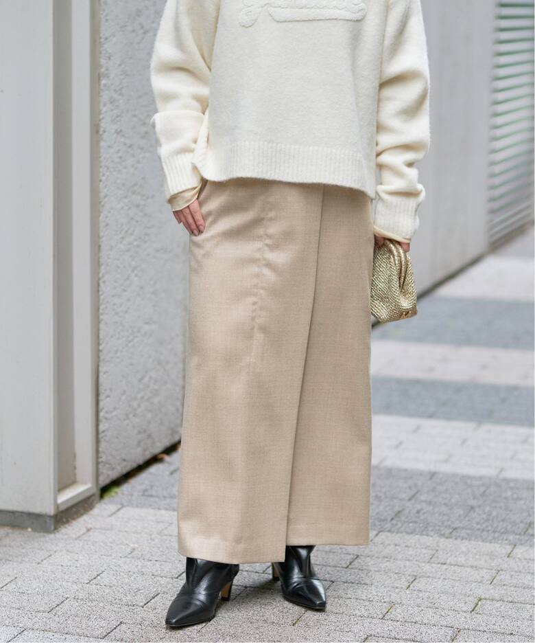 ラップタイトスカート（ロング・マキシ丈スカート）｜IENA（イエナ）の  