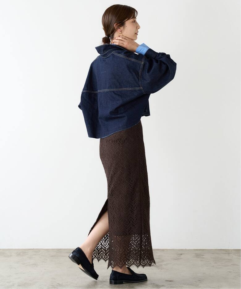 Brocheコットンレーススカート（ロング・マキシ丈スカート）｜IENA  