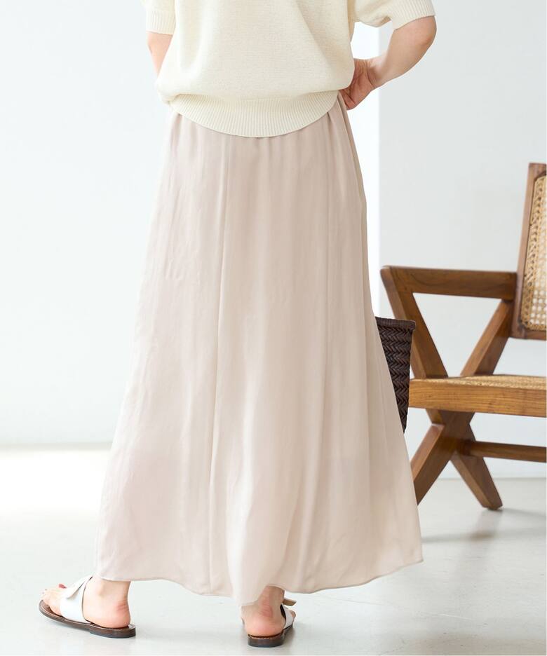 キュプラツイルパネルスカート（その他スカート）｜IENA（イエナ）の  