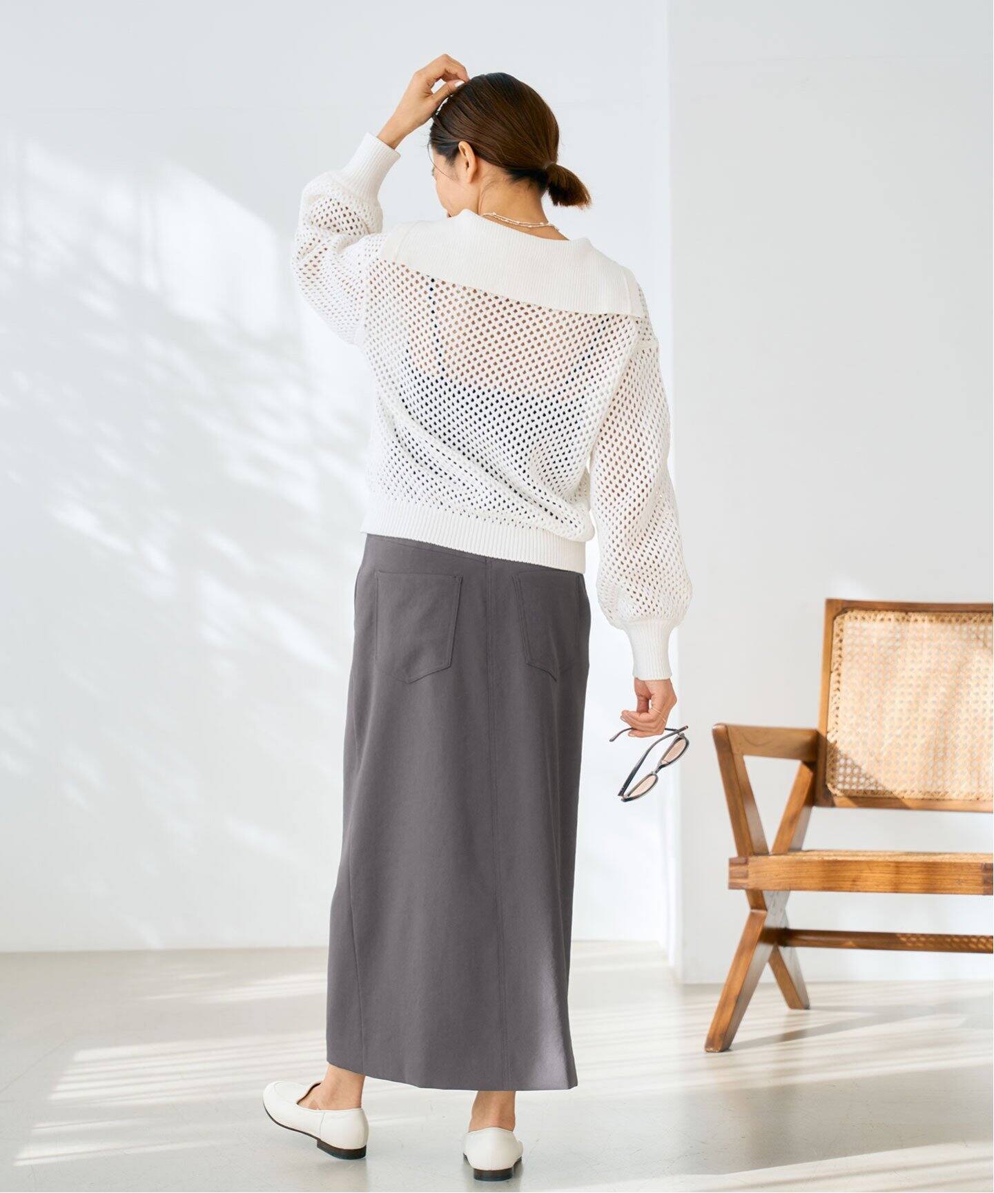 Fluid タイトスカート（ロング・マキシ丈スカート）｜IENA（イエナ）の  