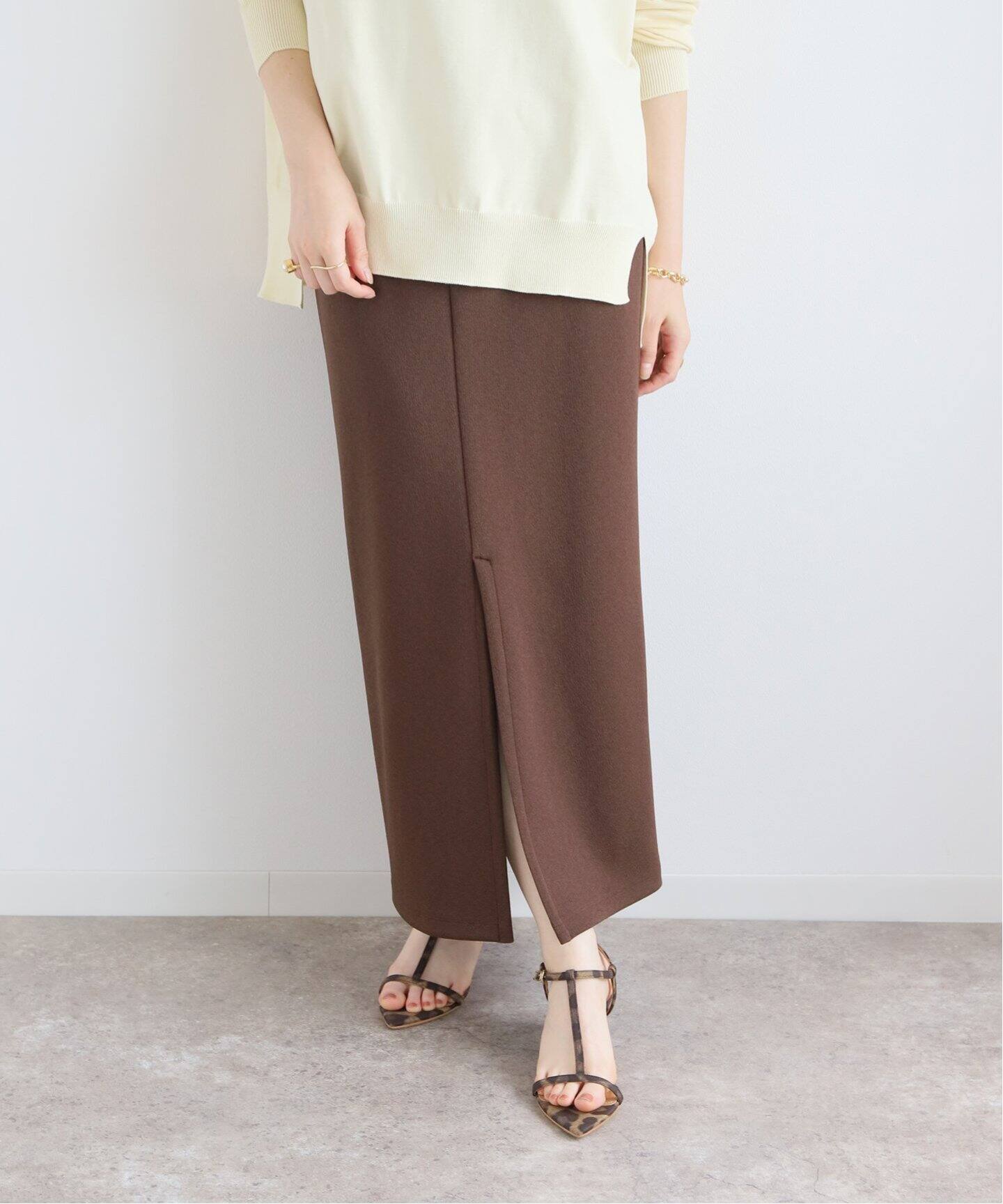 ダブルジャージータイトスカート（その他スカート）｜IENA（イエナ）の  