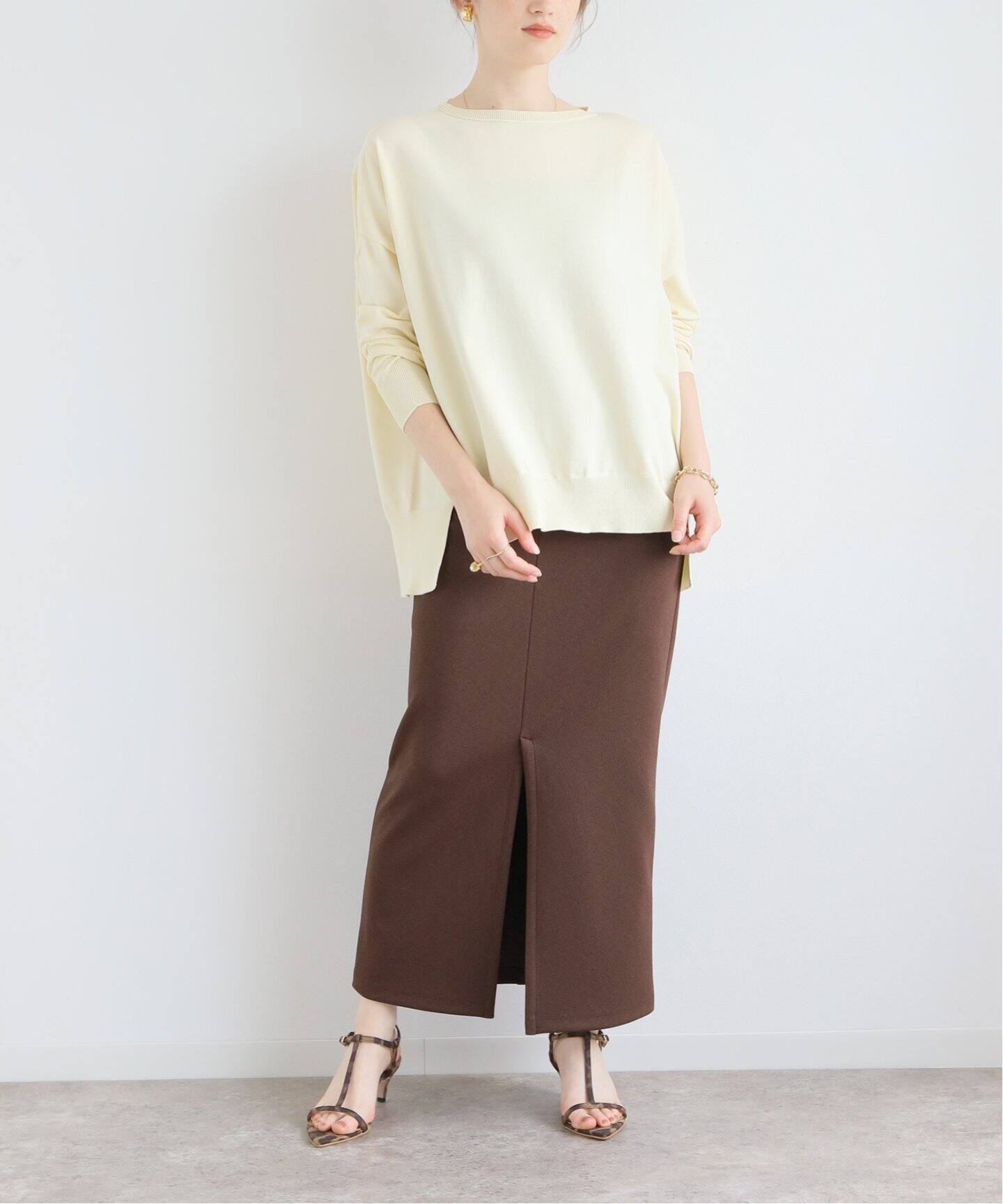 ダブルジャージータイトスカート（その他スカート）｜IENA（イエナ）の  