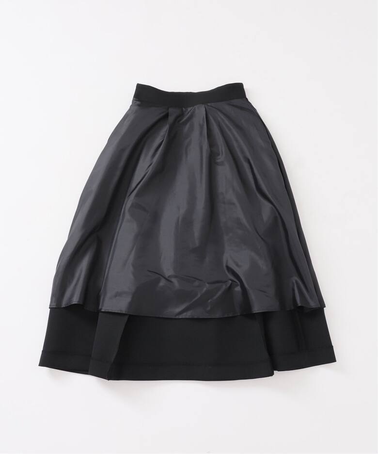 追加》トリプルツイルタックスカート（ロング・マキシ丈スカート  