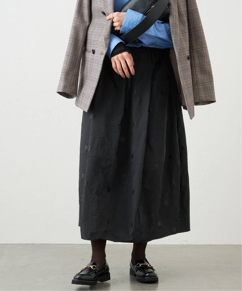 ドットタフタスカート（ロング・マキシ丈スカート）｜IENA（イエナ）の  