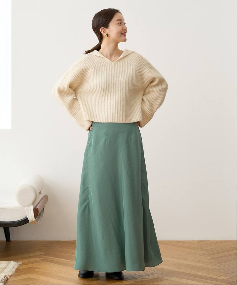 フレアマキシスカート（ロング・マキシ丈スカート）｜IENA（イエナ）の  