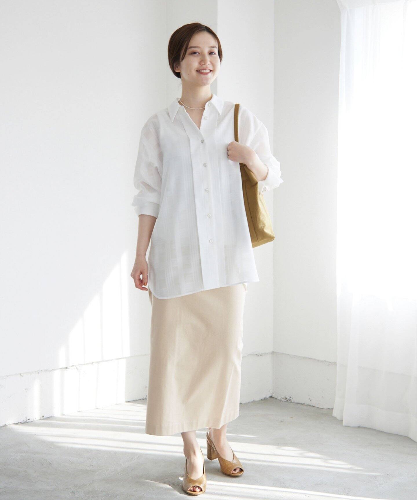 クリアコットンスカート（ロング・マキシ丈スカート）｜IENA（イエナ