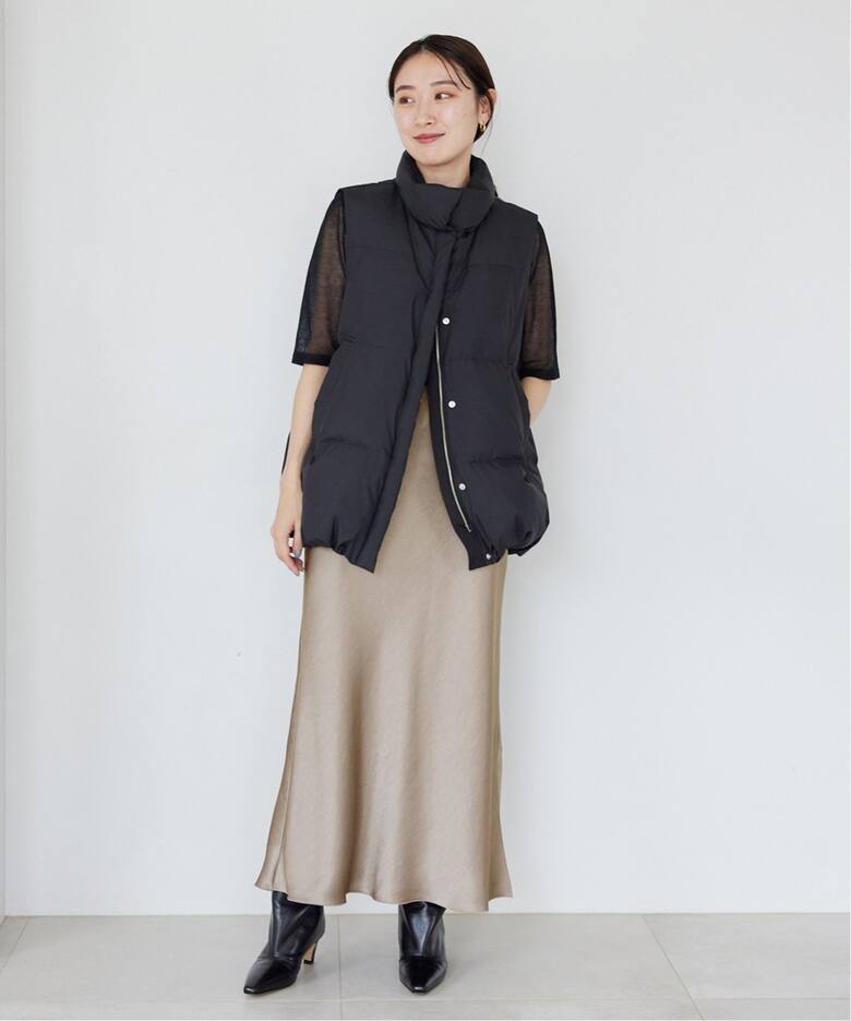 ダブルサテンスカート（ロング・マキシ丈スカート）｜IENA（イエナ）の  