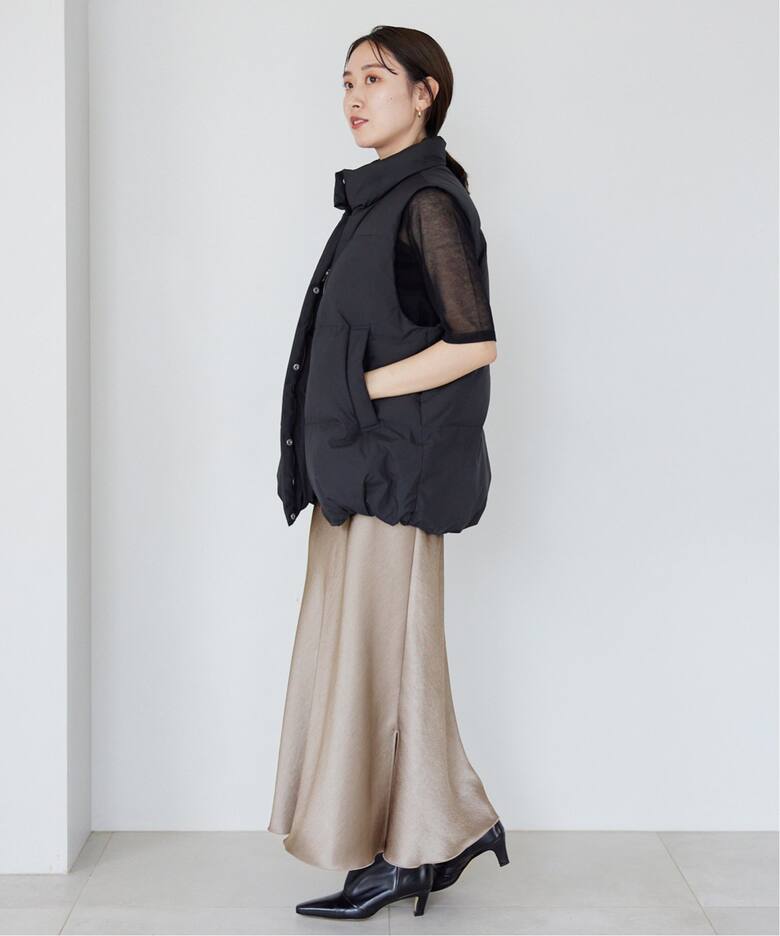 ダブルサテンスカート（ロング・マキシ丈スカート）｜IENA（イエナ）の  