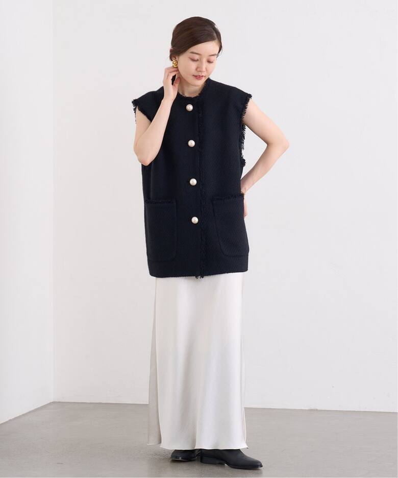 ダブルサテンスカート（ロング・マキシ丈スカート）｜IENA（イエナ）の  