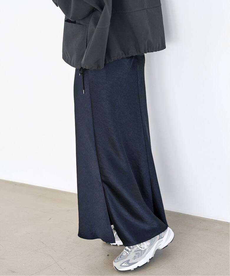 ダブルサテンスカート（ロング・マキシ丈スカート）｜IENA（イエナ）の  