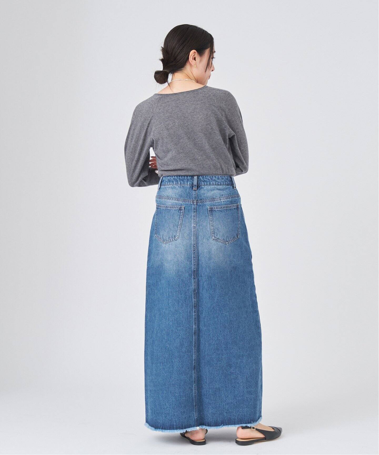 デニムタイトスカート（デニムスカート）｜IENA（イエナ）の通販  