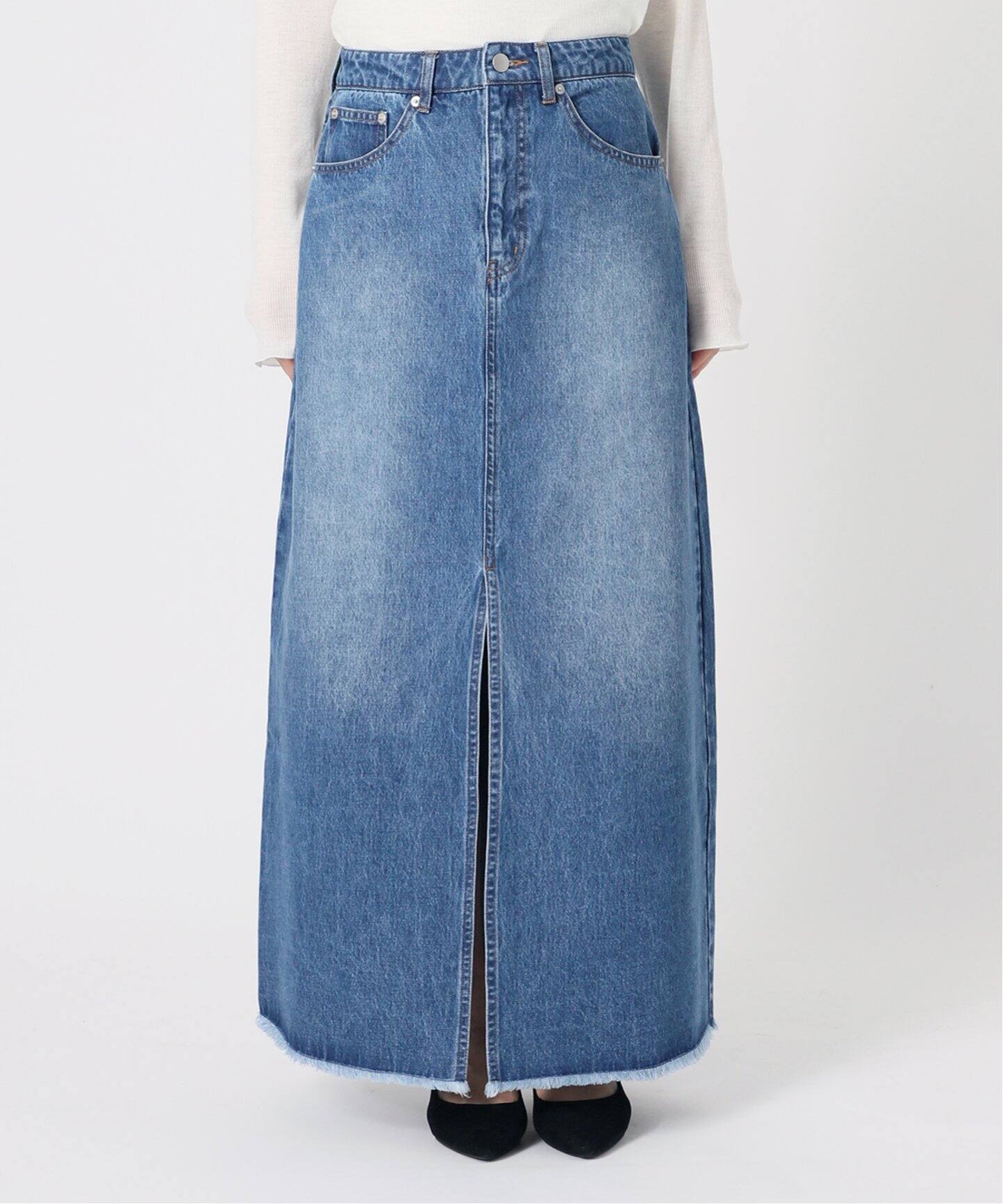 デニムタイトスカート（デニムスカート）｜IENA（イエナ）の通販  