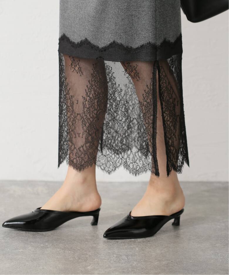 レースコンビタイトスカート（ロング・マキシ丈スカート）｜IENA  