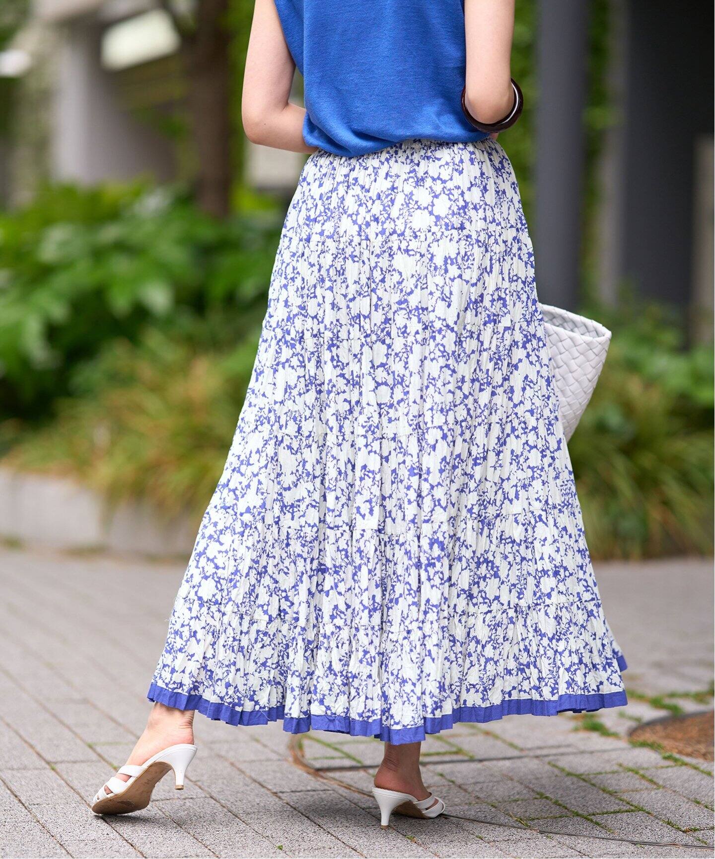 MARIHA/マリハ】草原の虹のスカート（ロング・マキシ丈スカート  