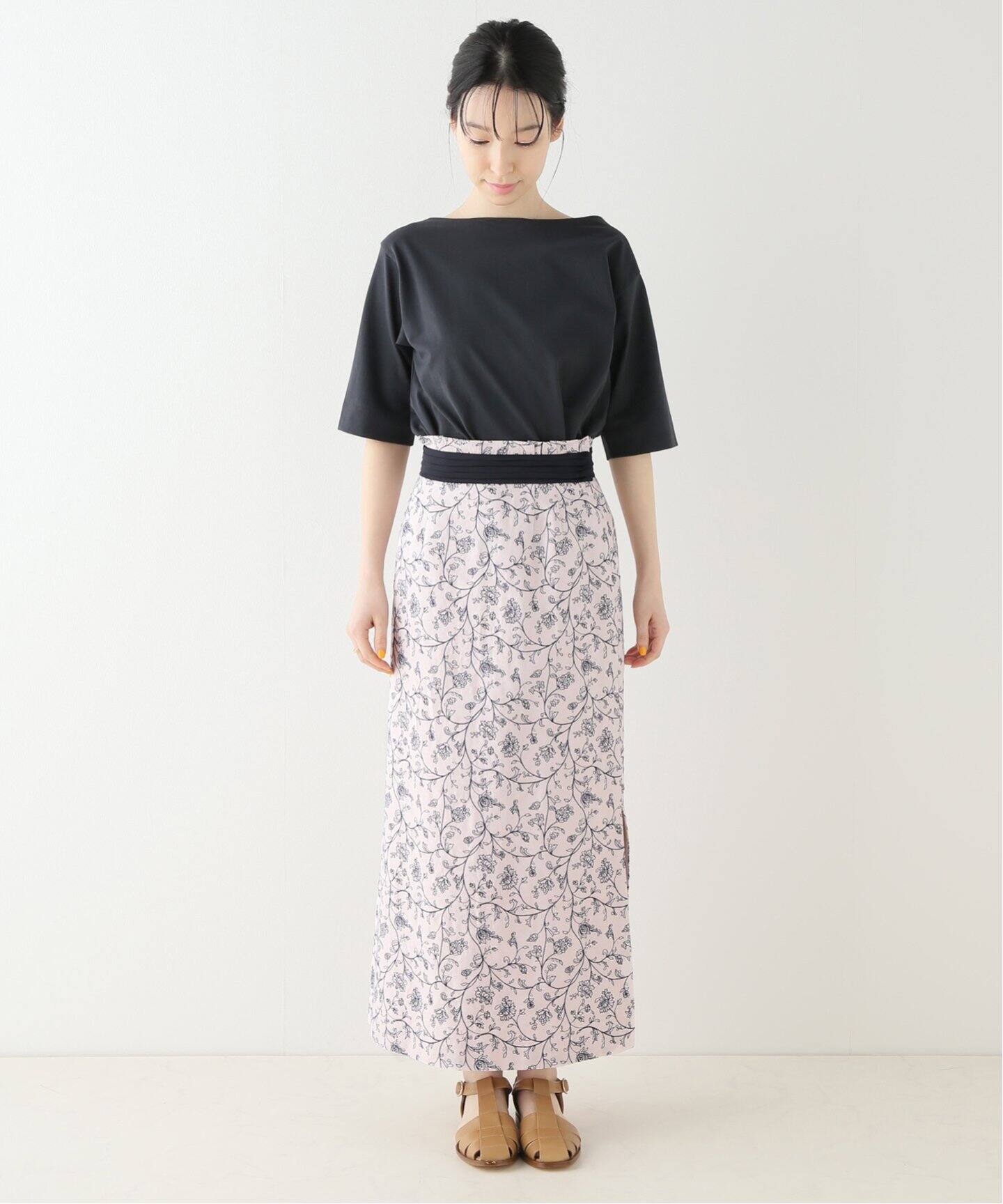 leur logette/ルールロジェット】Littie garden embroidery sk 
