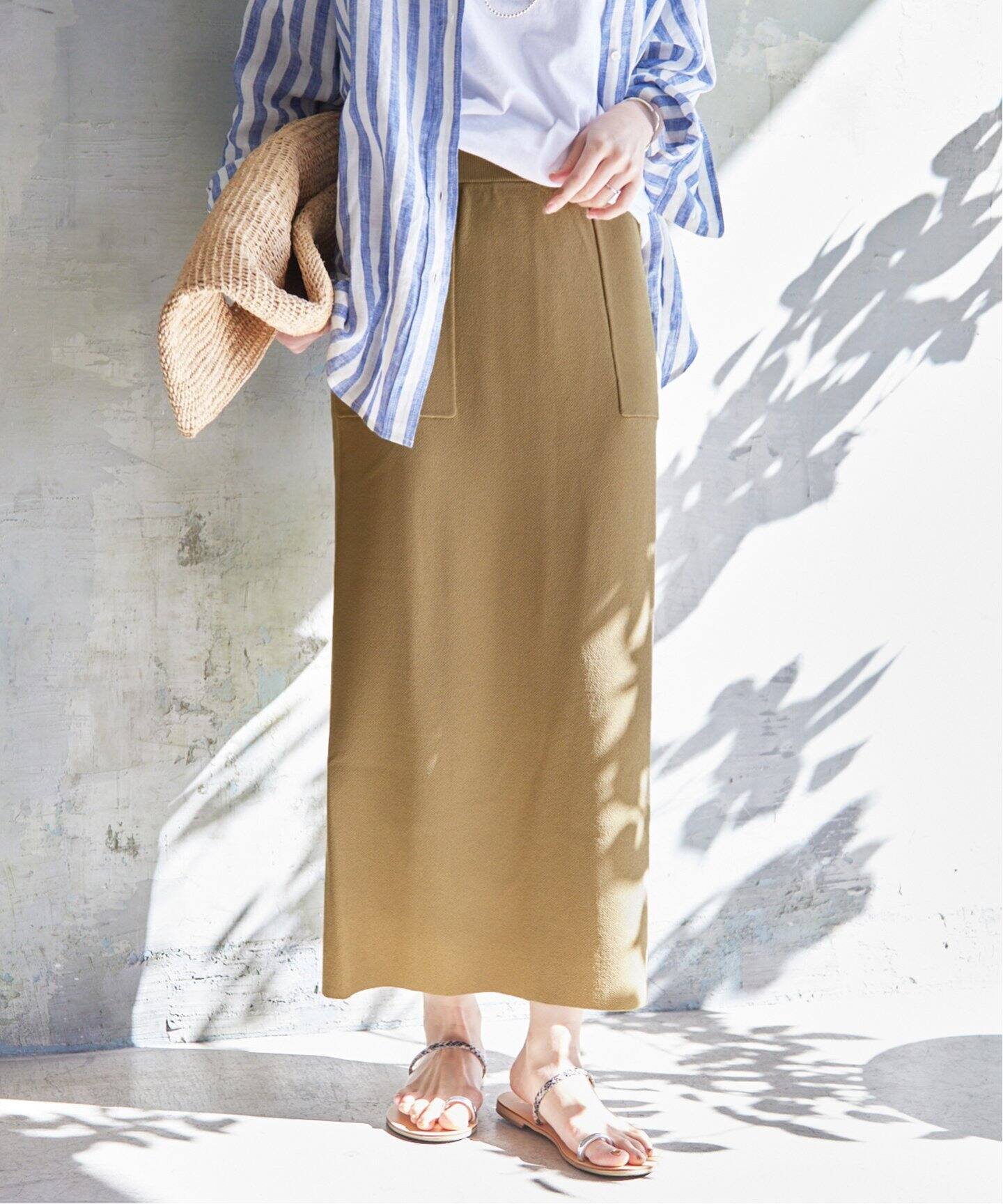 ウォッシャブルニットスカート（その他スカート）｜SLOBE IENA  