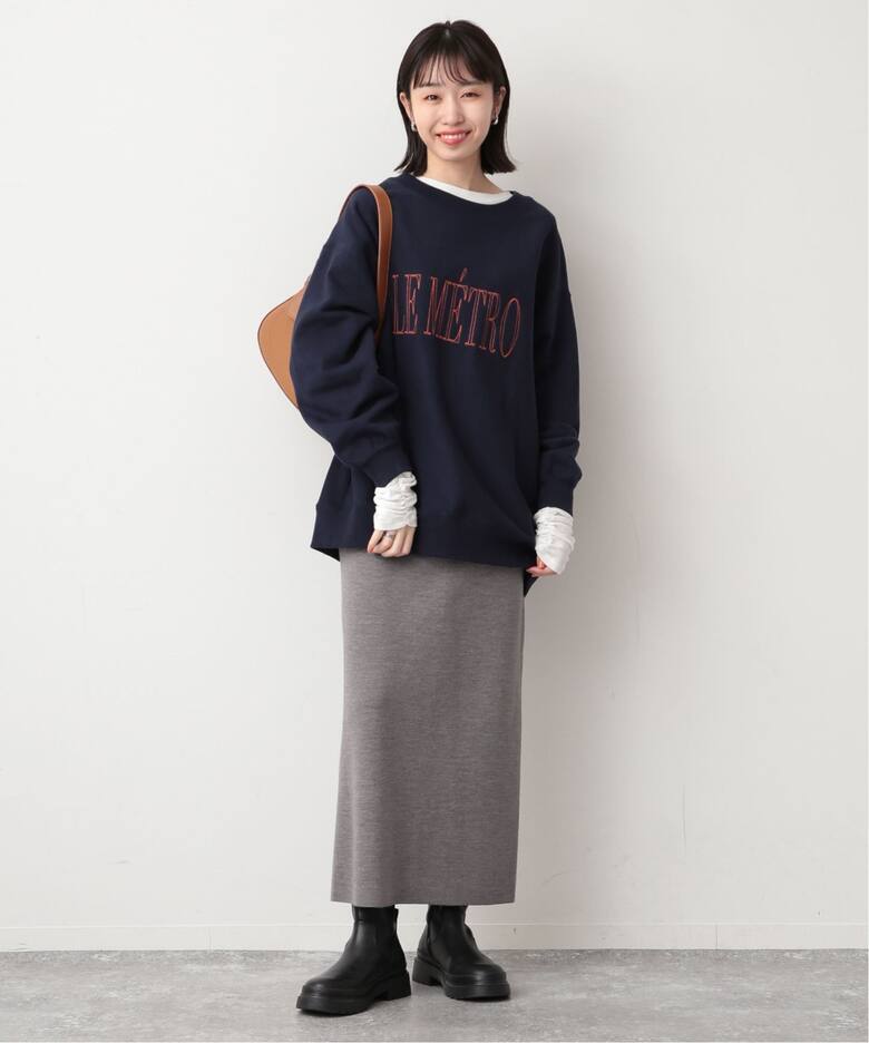 ウォッシャブルミラノリブタイトスカート（その他スカート）｜SLOBE  