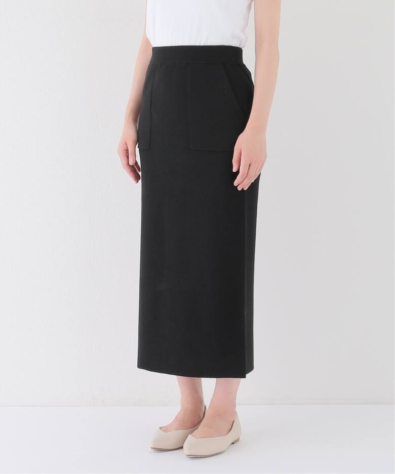 ウォッシャブルミラノリブタイトスカート（その他スカート）｜SLOBE  