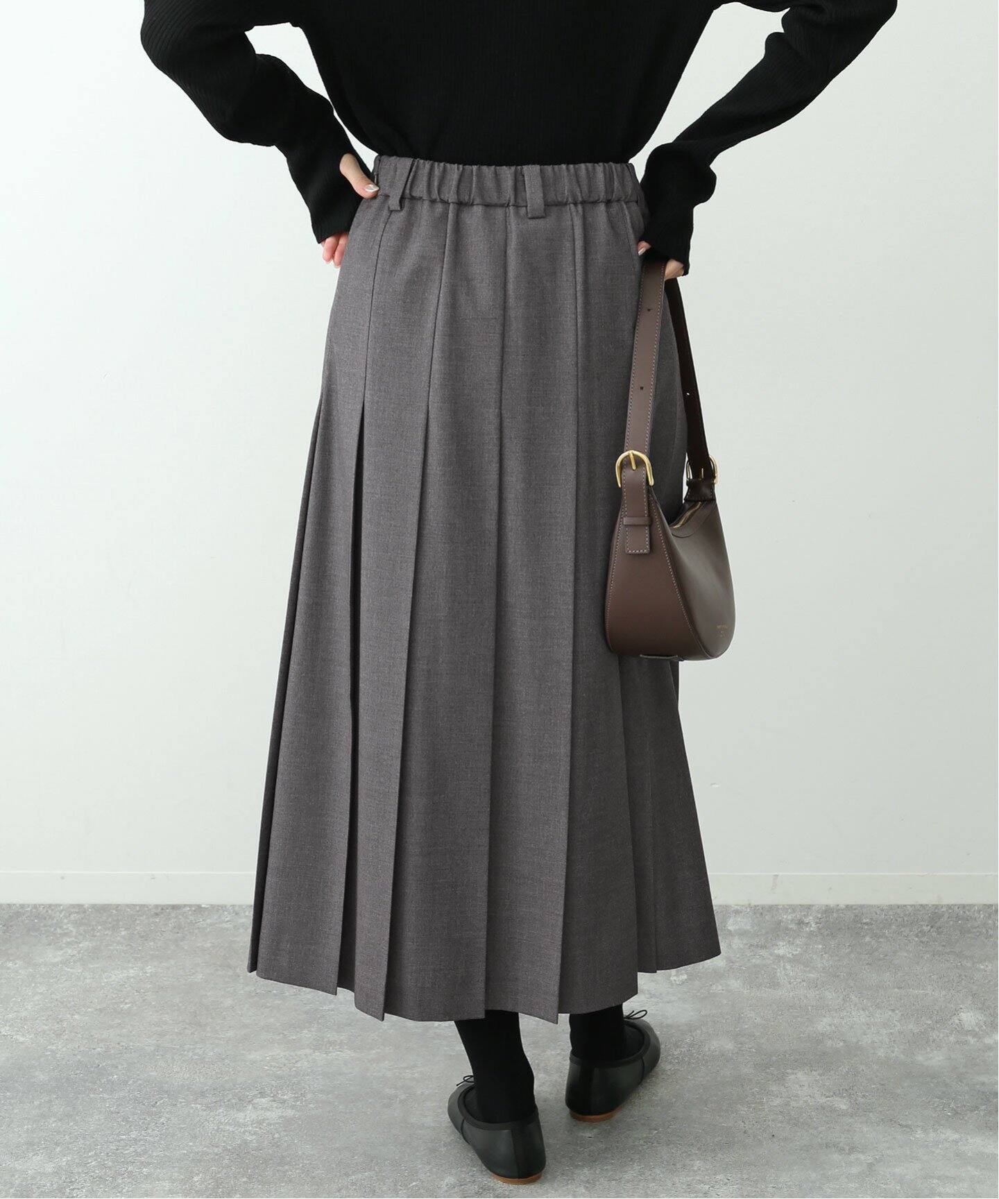 ローライズタックプリーツスカート（その他スカート）｜SLOBE IENA  