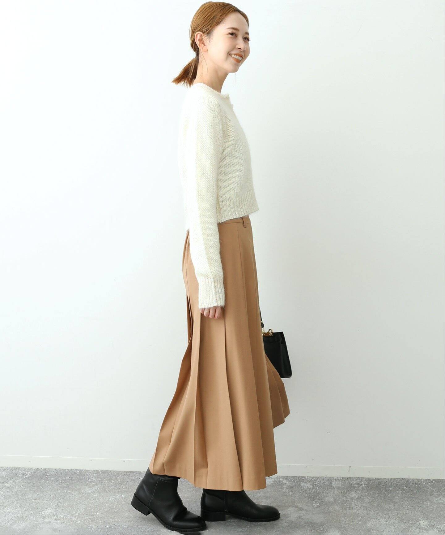 ローライズタックプリーツスカート（その他スカート）｜SLOBE IENA  