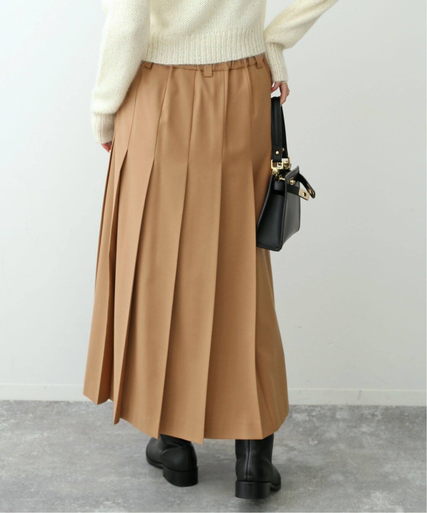 ローライズタックプリーツスカート（その他スカート）｜SLOBE IENA  