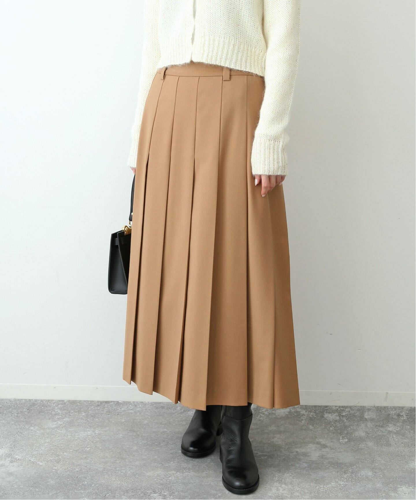 ローライズタックプリーツスカート（その他スカート）｜SLOBE IENA  