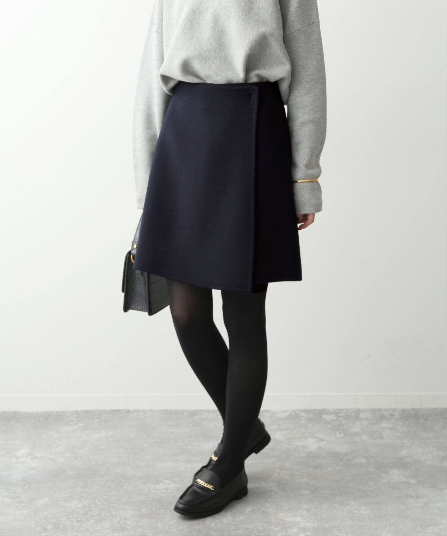 ダブルフェイスミニスカート（ミニスカート）｜SLOBE IENA（スローブ  