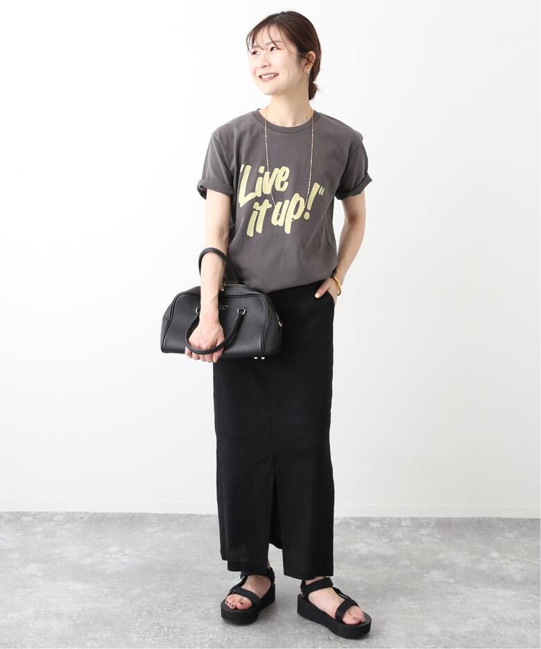 リネン混タイトスカート（その他スカート）｜SLOBE IENA 