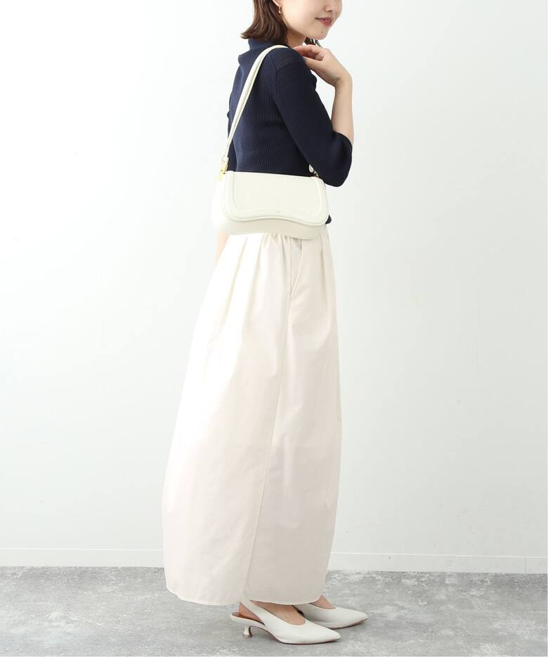 TCタフタ ボリュームスカート（ロング・マキシ丈スカート）｜SLOBE  