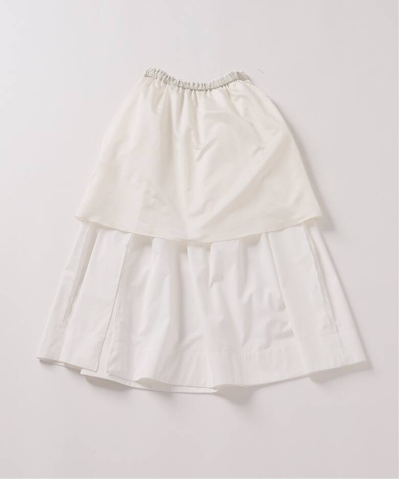 ソフトタイプライターボリュームスカート（ロング・マキシ丈スカート  