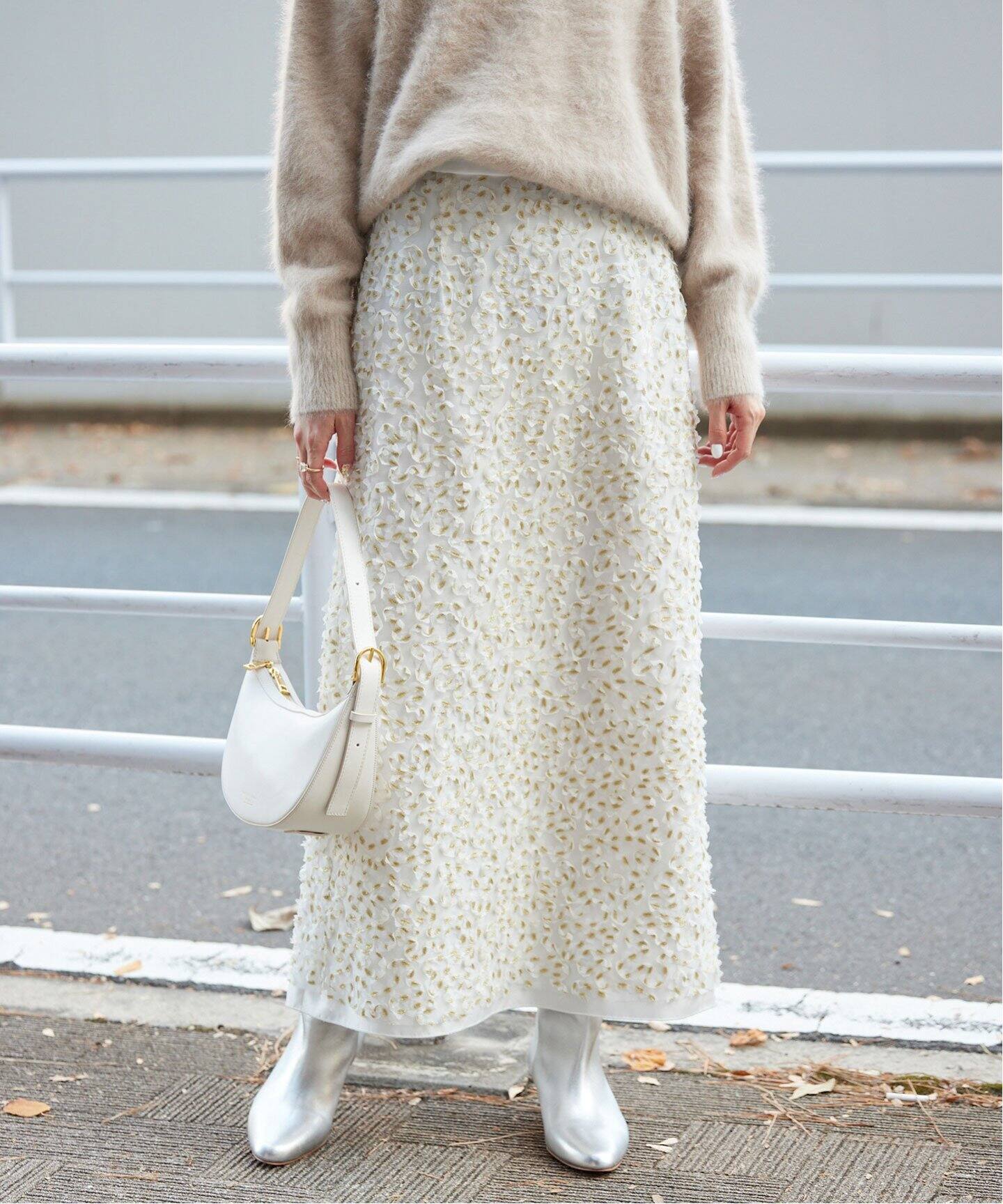 Fancy Iラインスカート（ロング・マキシ丈スカート）｜SLOBE IENA  