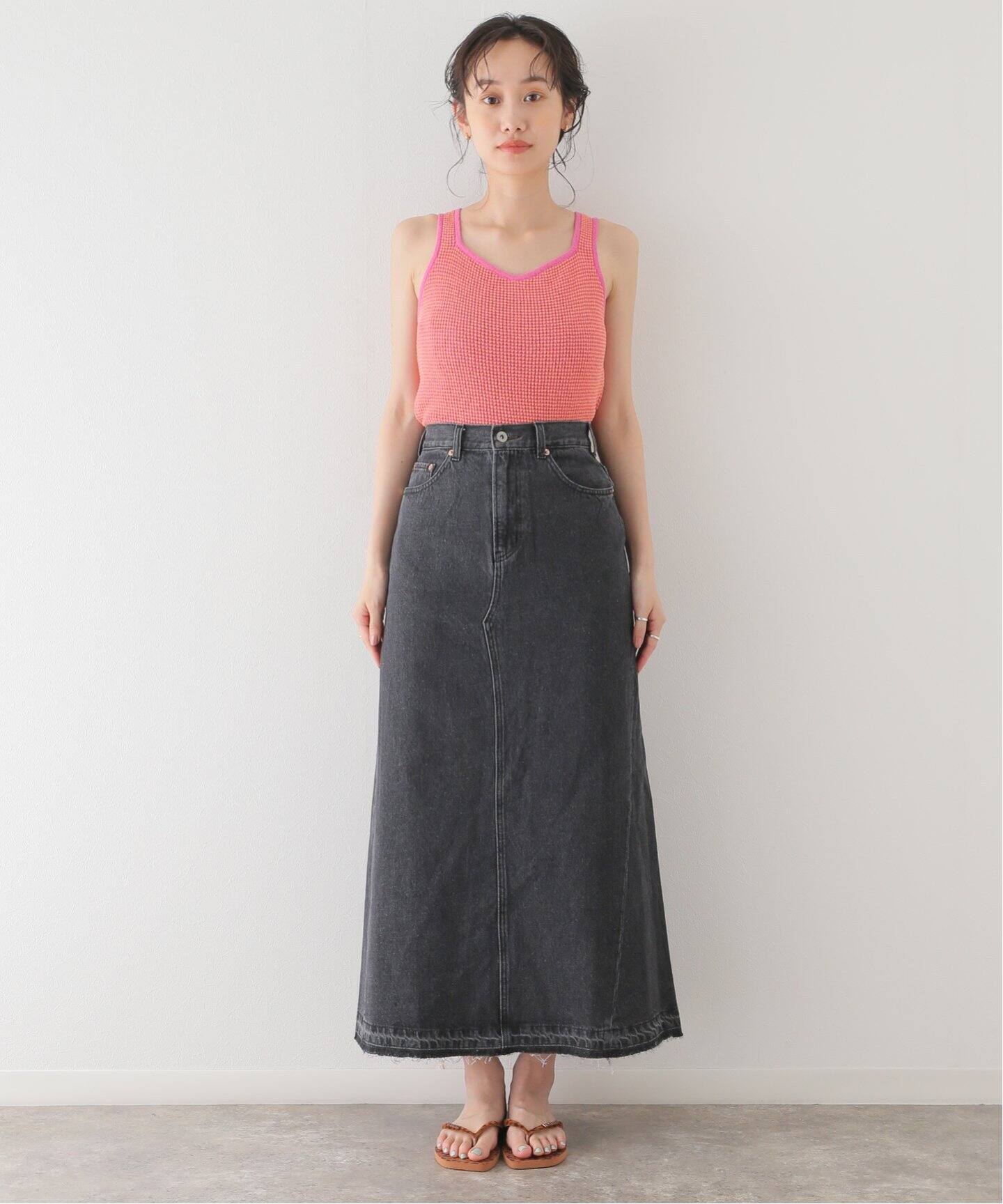 LE DENIM REMAKE FLARE スカート（デニムスカート）｜SLOBE IENA