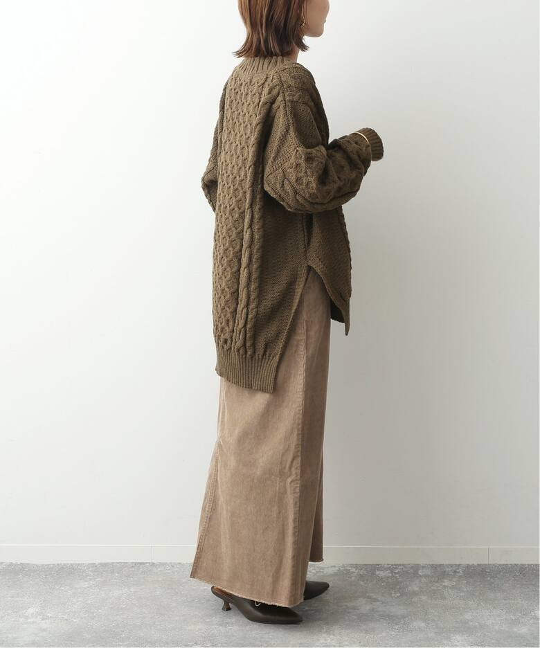UNIVERSAL OVERALL】 CORDUROY ロングスカート（ロング・マキシ丈 