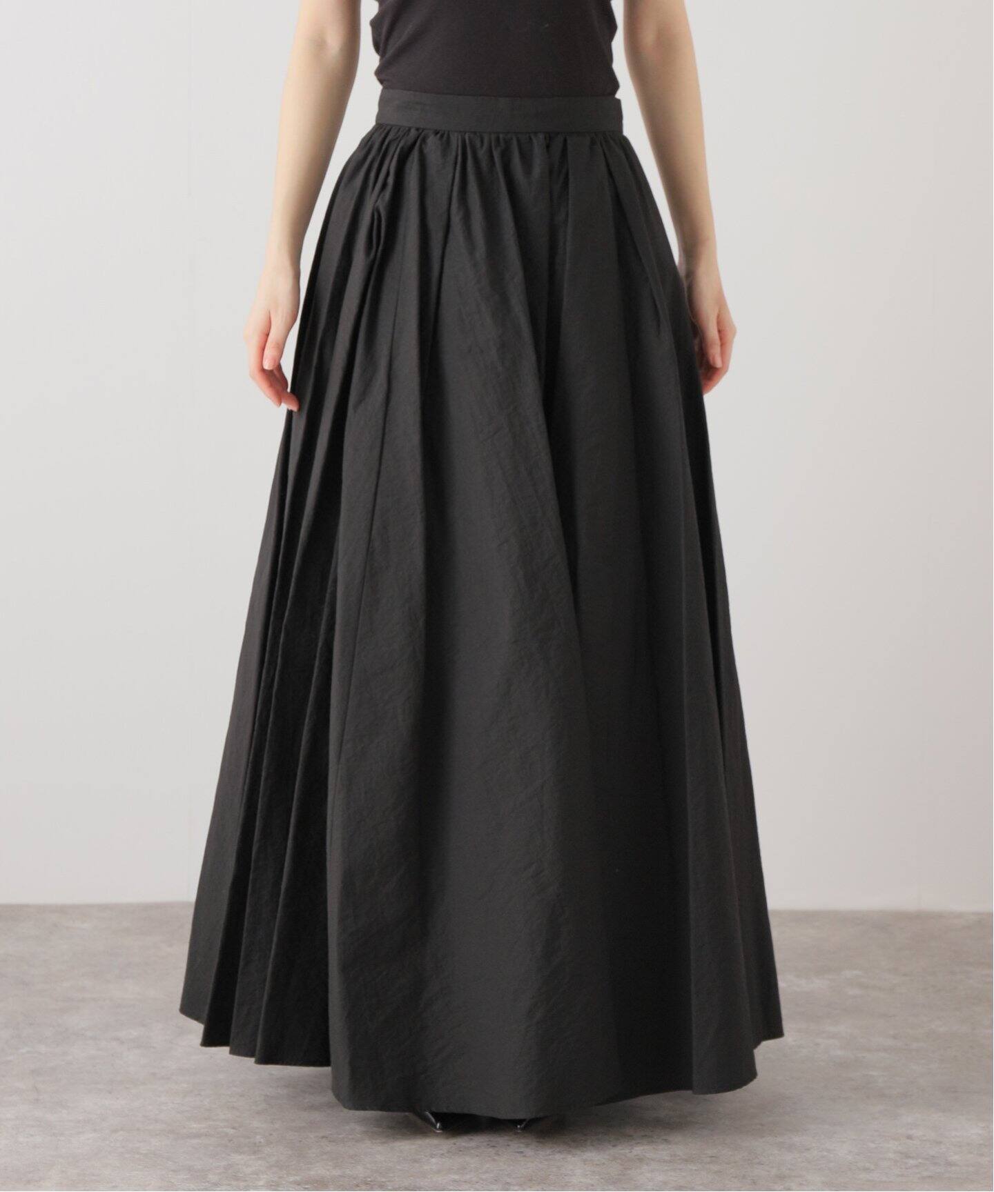 CLANE/クラネ】ボリュームマキシスカート（ロング・マキシ丈スカート  