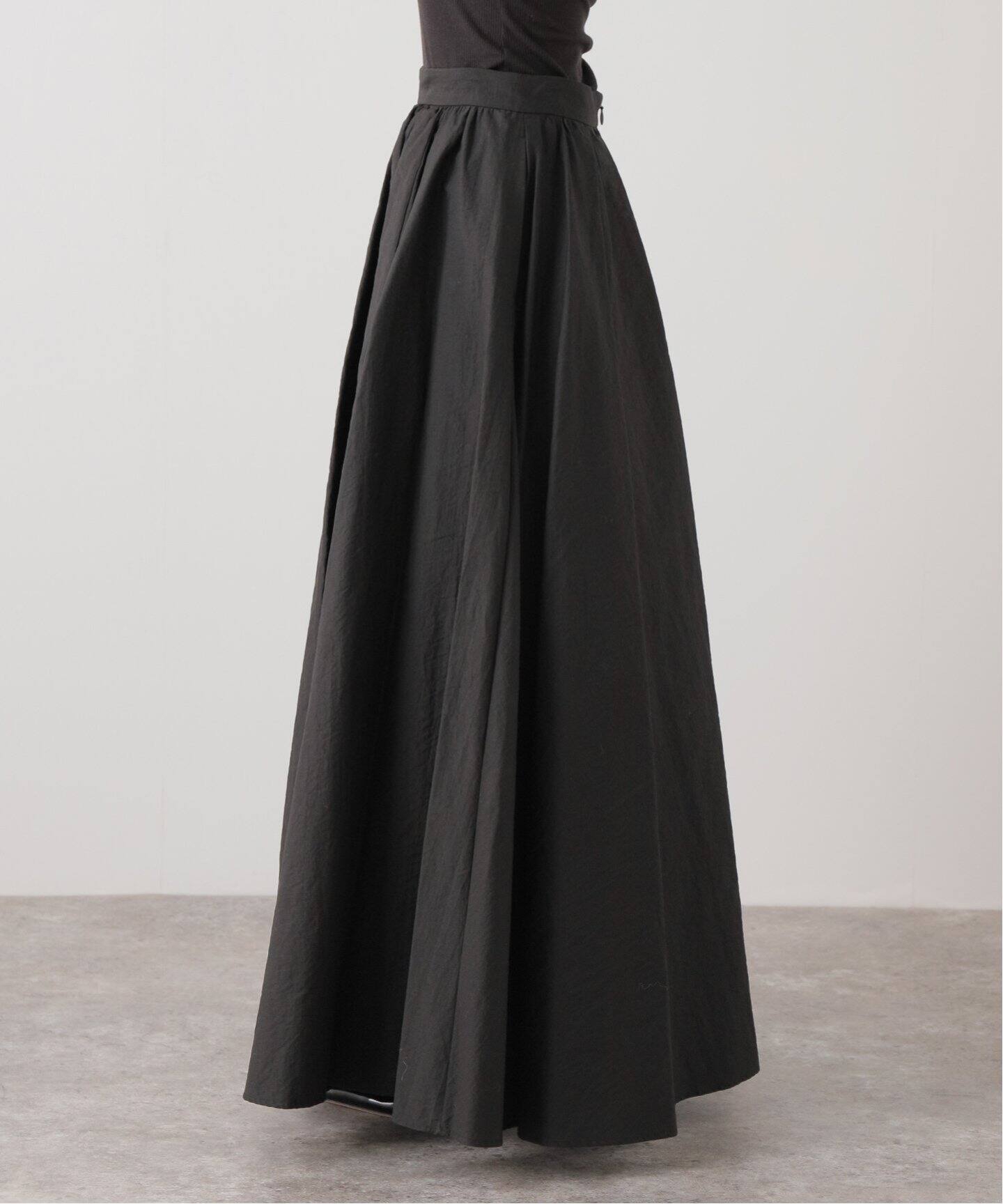 CLANE/クラネ】ボリュームマキシスカート（ロング・マキシ丈スカート  