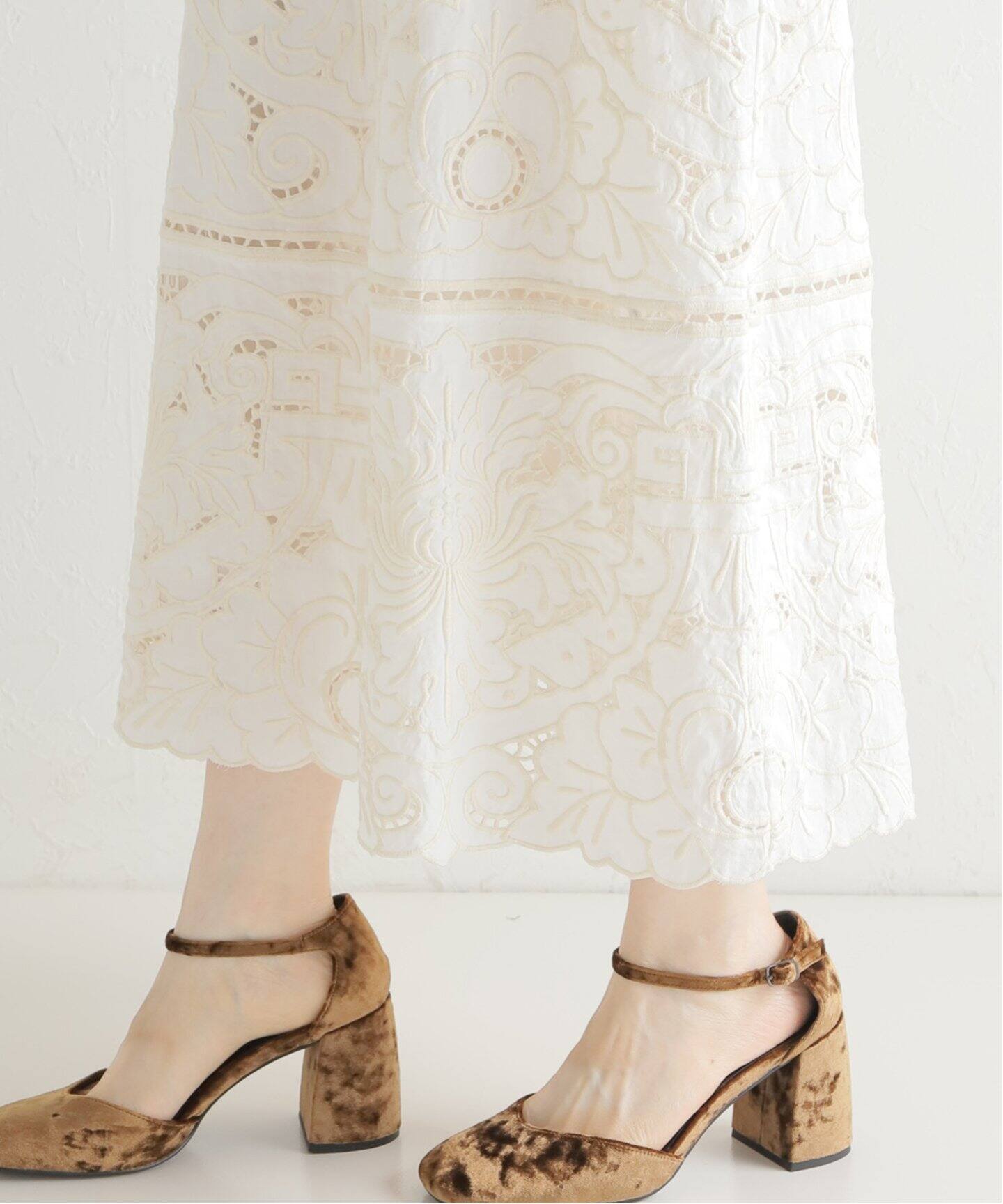 sea new york 懐かし HELENA SKIRT キルティングスカート